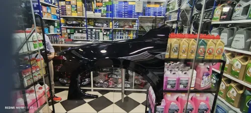 Porte aile malle capot parechoc 