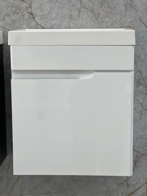Meuble salle de bain 40cm blanc
