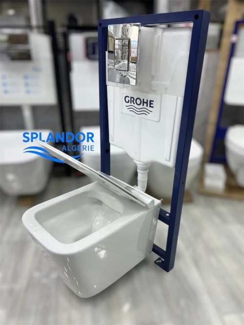 Cuvette suspendue carré Importaion
