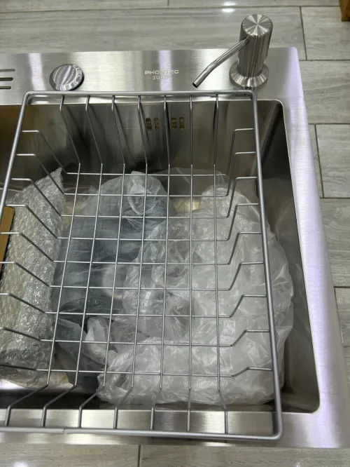Évier de cuisine 50/40cm inox 304 sus
