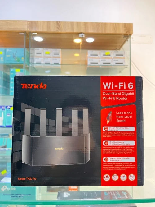 TENDA ROUTER WIFI 6 TX2L PRO DUAL BAND GIGABIT