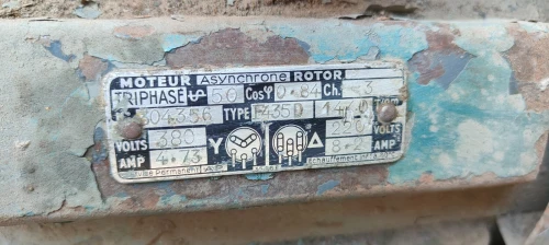 Moteur Asynchrone Triphasé  Robuste et Fiable 