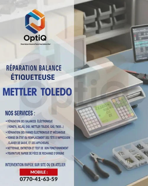 REPARATION BALANCE ETIQUETEUSE