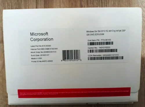 LICENSE MICROSOFT WINDOWS SERVER 2008/2022 ORIGINAL