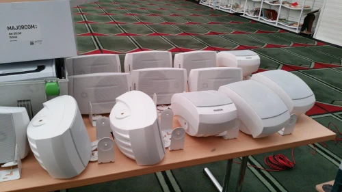 installation de sonorisation pour mosquè