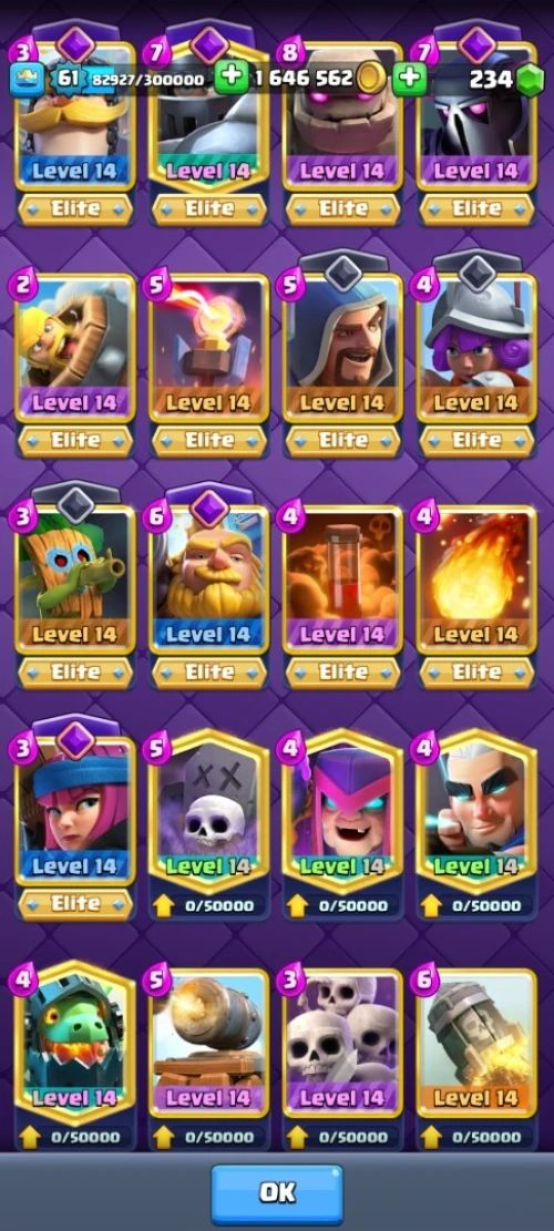 Compte Clash Royale