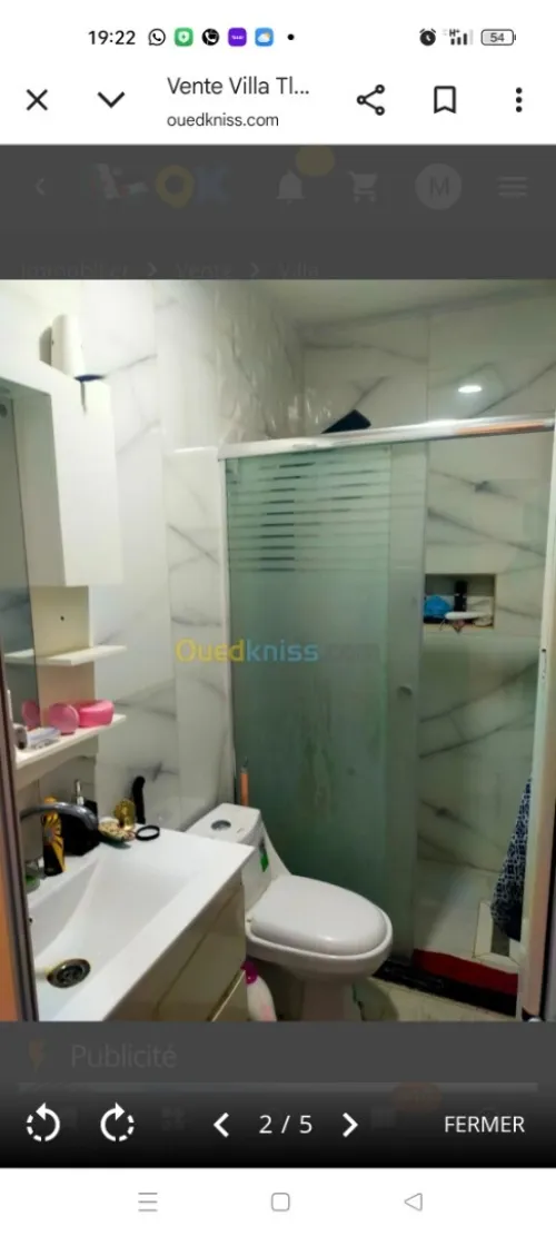 Vente Villa Tlemcen Remchi