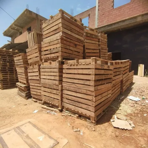 caisse en bois et palox