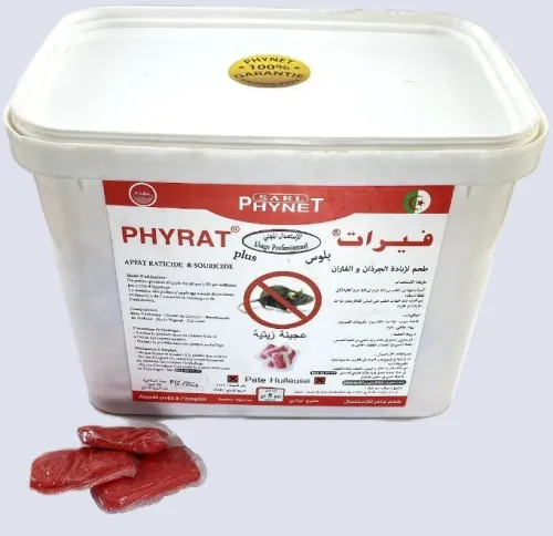 Raticide en forme de pate huileuse (phyrat plus)
