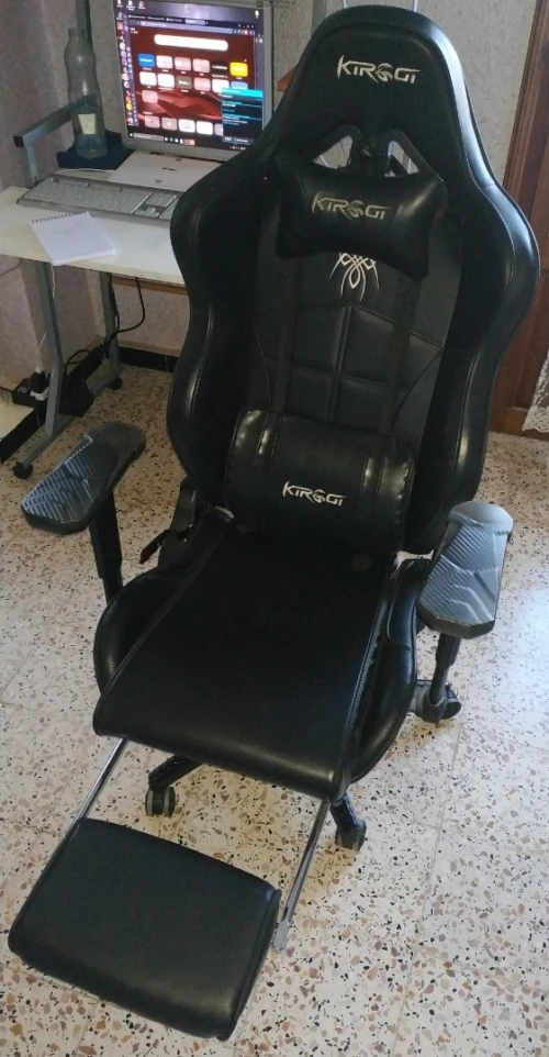 Chaise Gaming Kirogi 2076  Avec Repose-Pieds