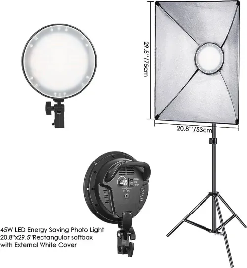 KIT Softbox LED 45W