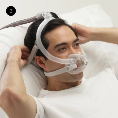 Masque Resmed F30i Masque Bucco Nasal Masque Facial Masque CPAP PPC Apnée du Sommeil 