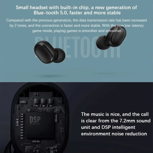 Airdots 2 Redmi Écouteurs Sans Fil Bluetooth 5.0 Airdots 2 Originale