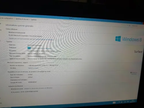Microsoft surface 