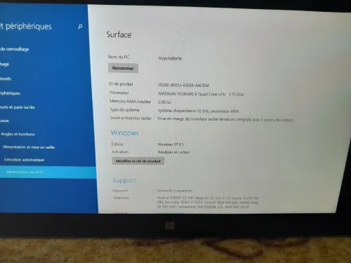 Microsoft surface pro 