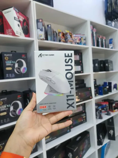 Souris gamer ATTACK SHARK X11 Wireless with Charging Dock