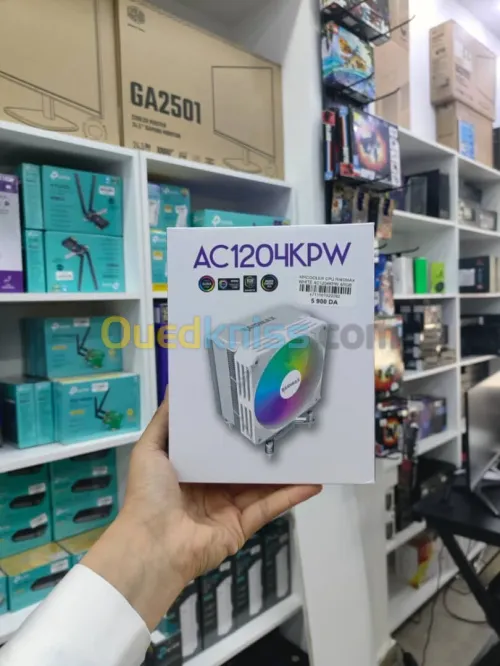 AIRCOOLER CPU RAIDMAX  WHITE/BLACK AC1204KPB ARGB AC1204KPW 