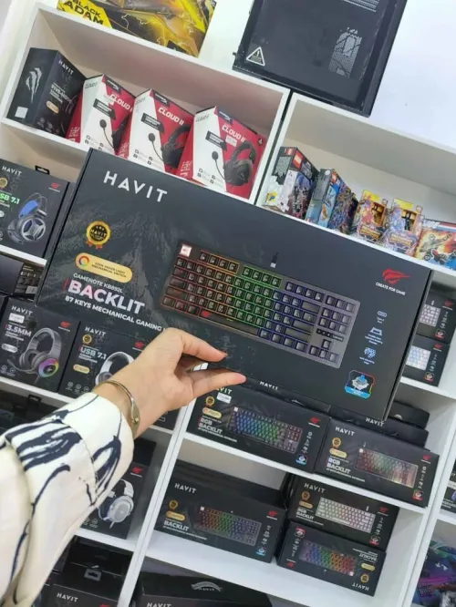 Havit gaming mécanique HV-KB892L-KB903L BLACK-KB903L-TWH-KB903L WHITE-KB275L -KB890L-KB874L RGB