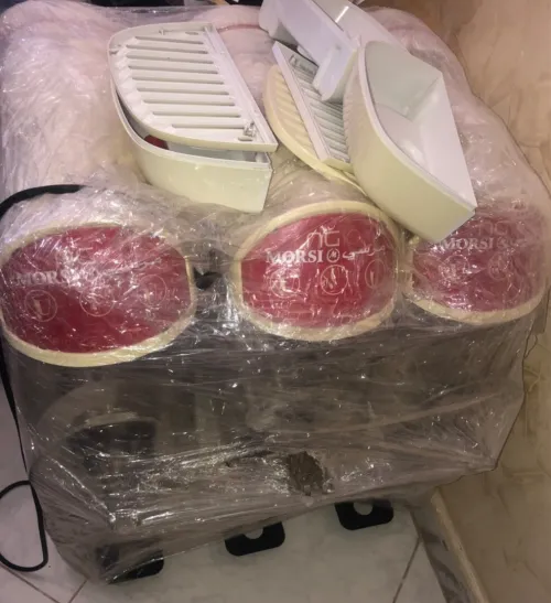 Machine a sorbet granite 3 bacs
