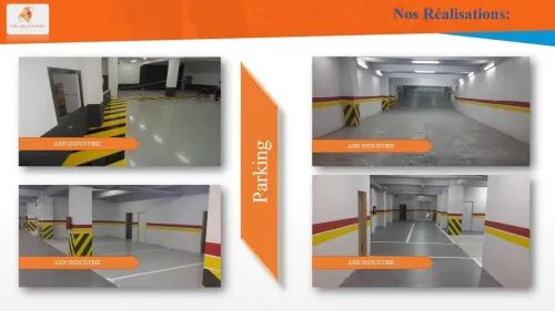 Réalisation et rénovation de sol industriel en résine époxy 