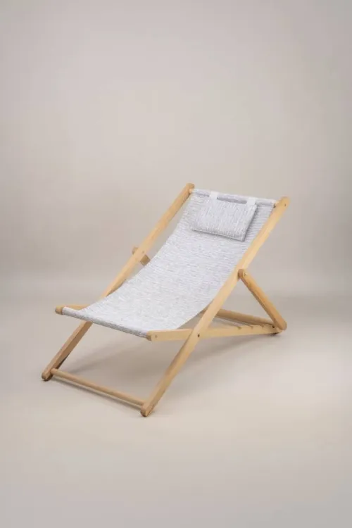 Chaise long en bois être 