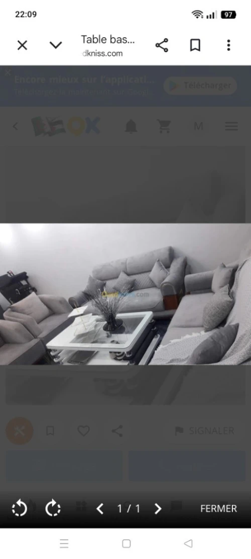 Salon 8 places