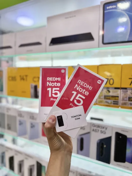 Xioami Redmi Note 15 pro 256Gb-8Ram Global boite fermé-علبة مغلقة