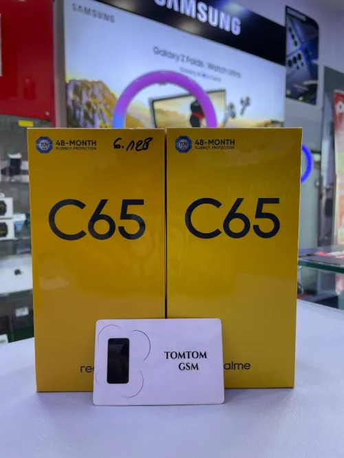 Realme C65 256Gb/8Ram Sous blister علبة مغلقة