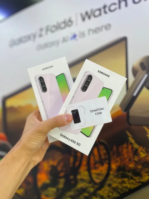 Samsung Galaxy A56 5G 128Gb/8Ram Couleur Pink boite scellé/علبة مغلقة