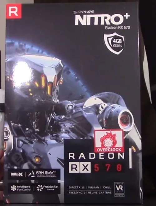 Sapphire rx 570 nitro plus 