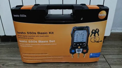 Manifold Testo 550S + sondes de température