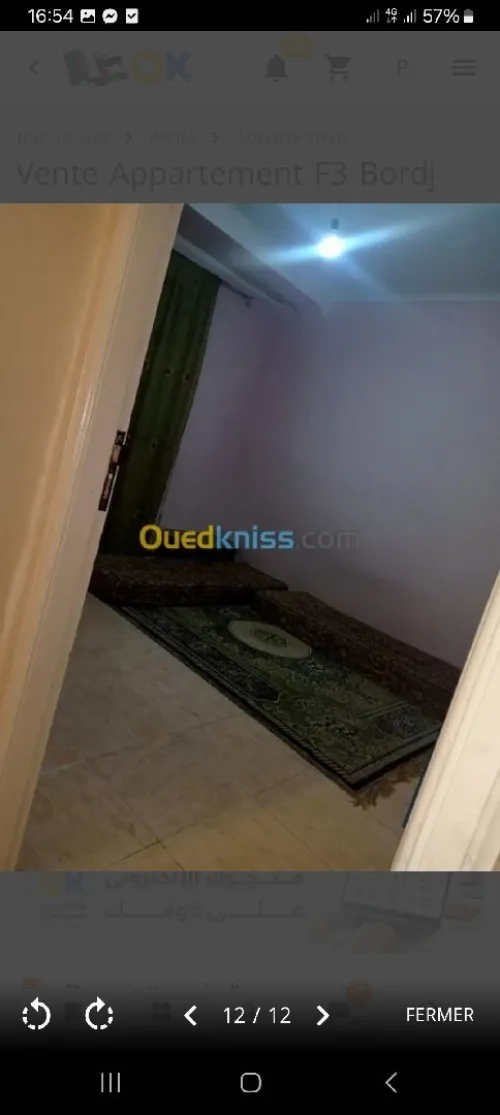 Vente Appartement F3 Bordj Bou Arreridj Sidi embarek