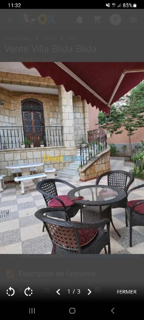 Vente Villa Blida Blida