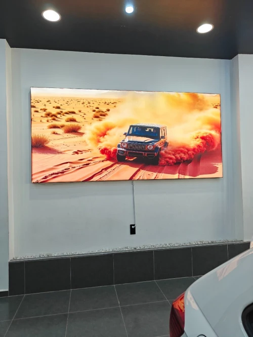 Panneau publicitaire backlight