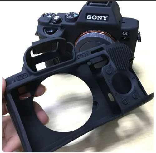 Silicone Pochete Protege Sony A7 A7R A7S A7II A7III A7R2 A7R3 A7S2 A7S3