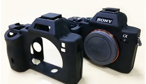 Silicone Pochete Protege Sony A7 A7R A7S A7II A7III A7R2 A7R3 A7S2 A7S3