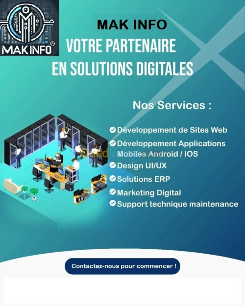 Création Site Web et Application Mobile