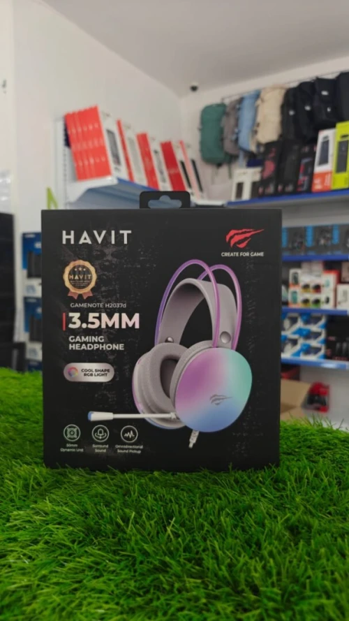 CASQUE GAMER HAVIT H2037D 3.5MM +RGB