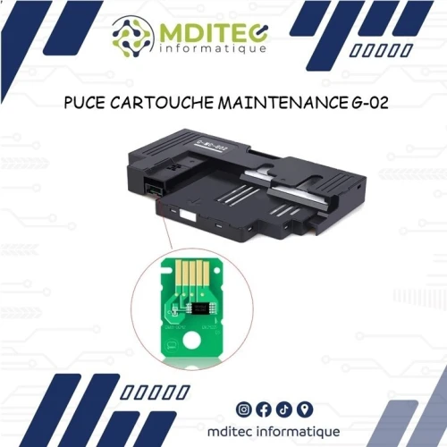 PUCE CARTOUCHE MAINTENANCE MC-G02