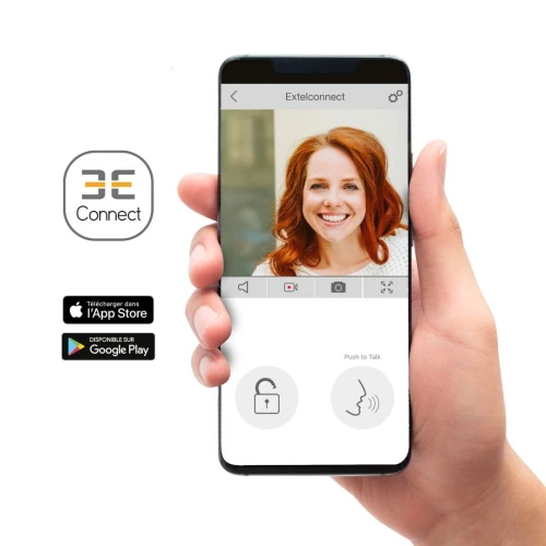 Visiophone EXTEL code connect