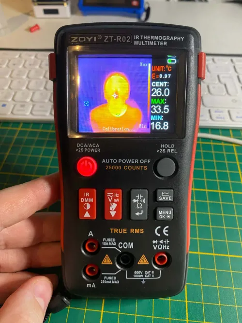 ZOYI ZT-R02 multimètre à imagerie thermique 2-en-1
