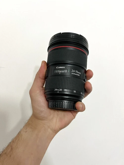 Objectif Canon 24 70 2.8 série 2
