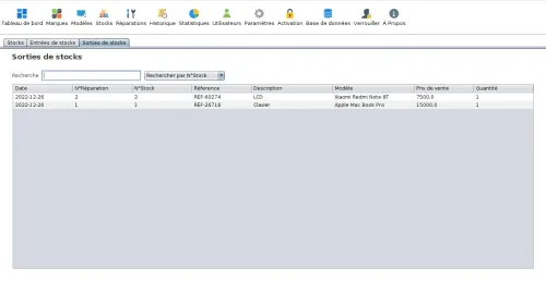 Logiciel De Gestion Des Réparations - برنامج تسيير محلات الصيانة