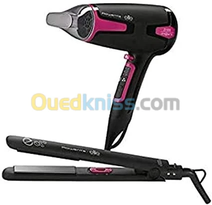 Rowenta Coffret Séche cheveux & Lisseur