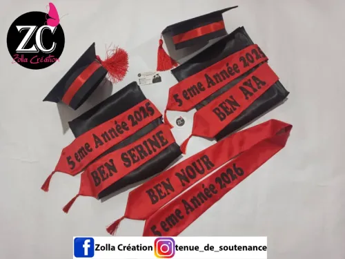 Tenue de soutenance enfants/ طقم تخرج السنة الخامسة 