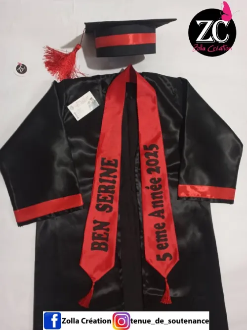 Tenue de soutenance enfants/ طقم تخرج السنة الخامسة 