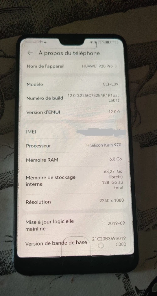 Huawei P20 pro
