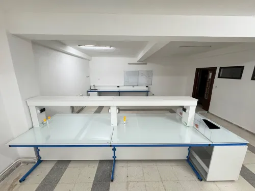 paillasse de laboratoire