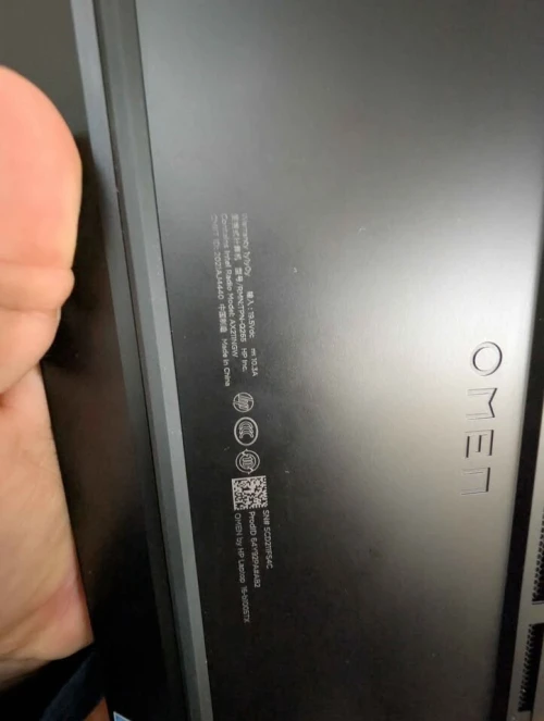 HP OMEN 16 I7 12TH 16/512 RTX 3050TI