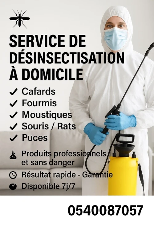 Élimination cafards